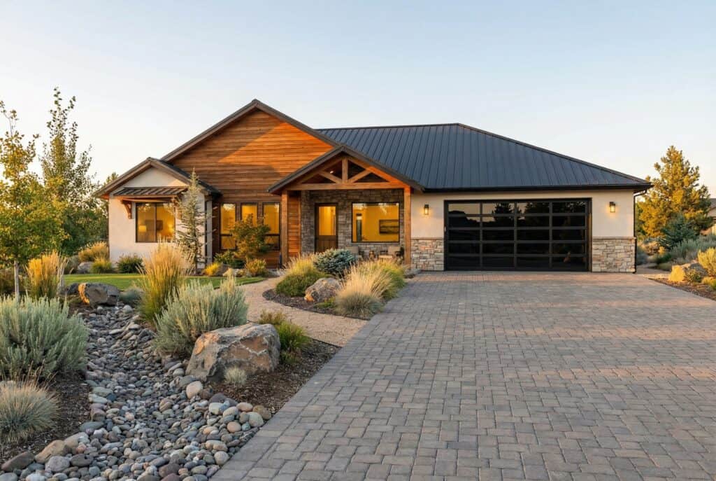 Cedar ranch style floor plan by Zip Kit Homes featuring craftsman and country style architecture.