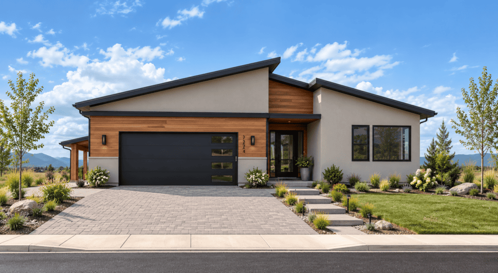 Summit now Ozark Kit Home from Zip Kit Homes. Mountain Modern Home Kit.
