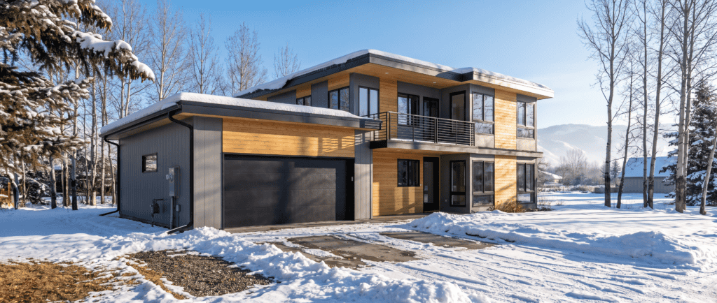 Olympic Home Kit from Zip Kit Homes. Luxury Mountain Modern House.