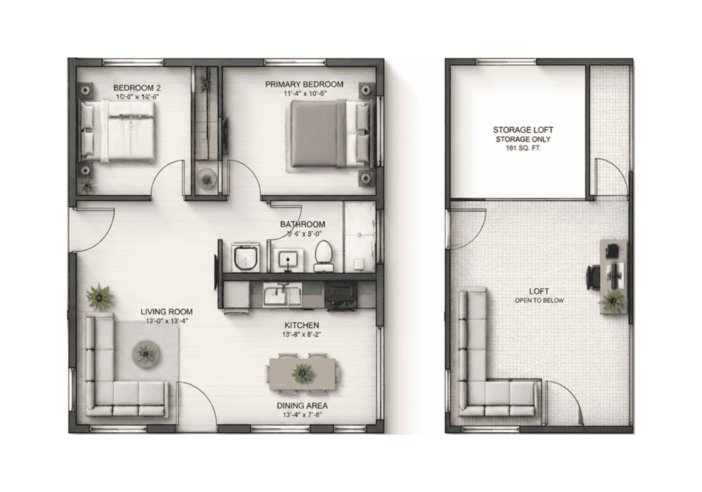 Big Sky Floor Plan and Kit Home from Zip Kit Homes