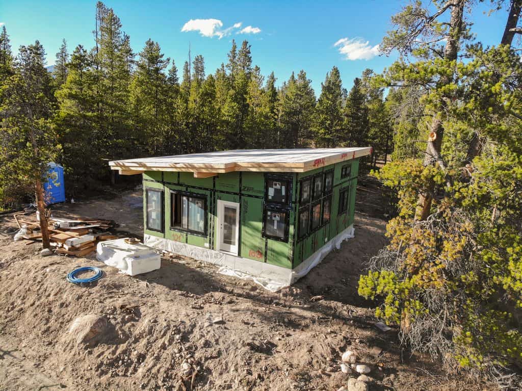 Big Sky Home Kit from Zip Kit Homes. Unfinished.