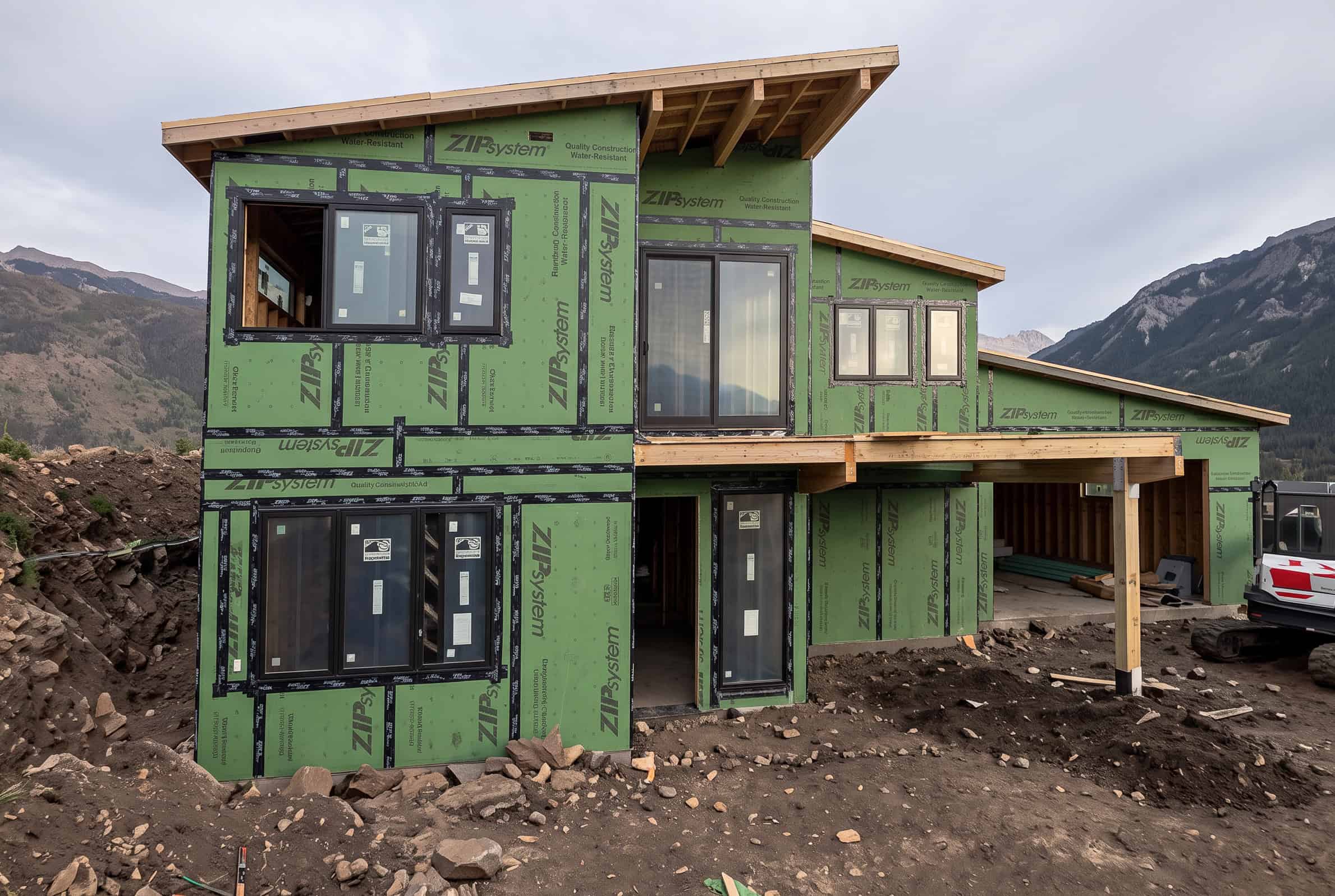 Kolob - Solitude Home Kit from Zip Kit Homes. Unfinished.