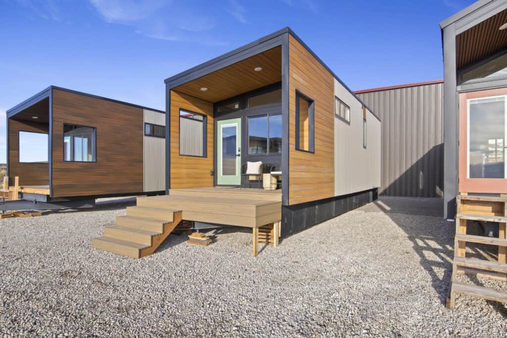 RVIA the home that can go anywhere. One bedroom tiny home by Zip Kit Homes.
