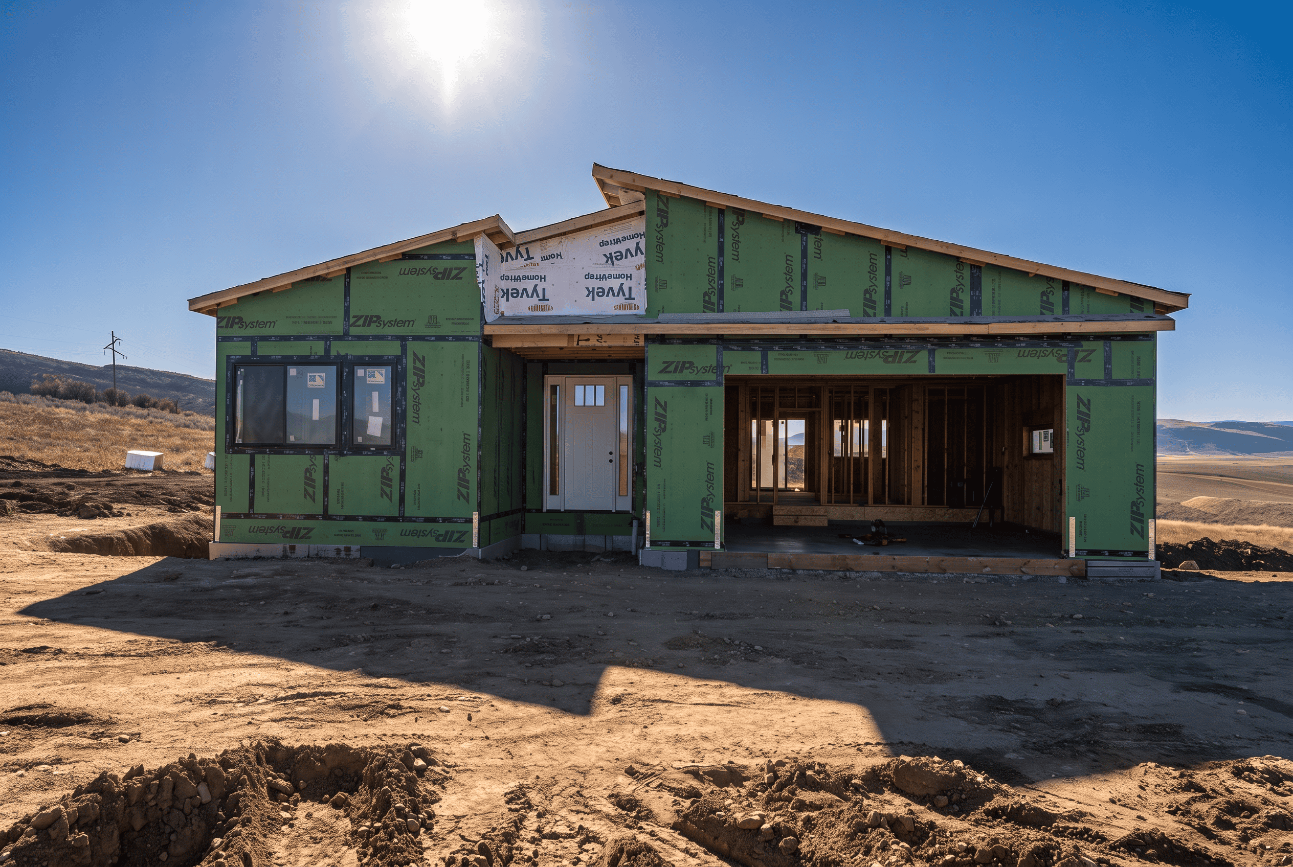 Ozark - Summit Home Kit from Zip Kit Homes. Unfinished.