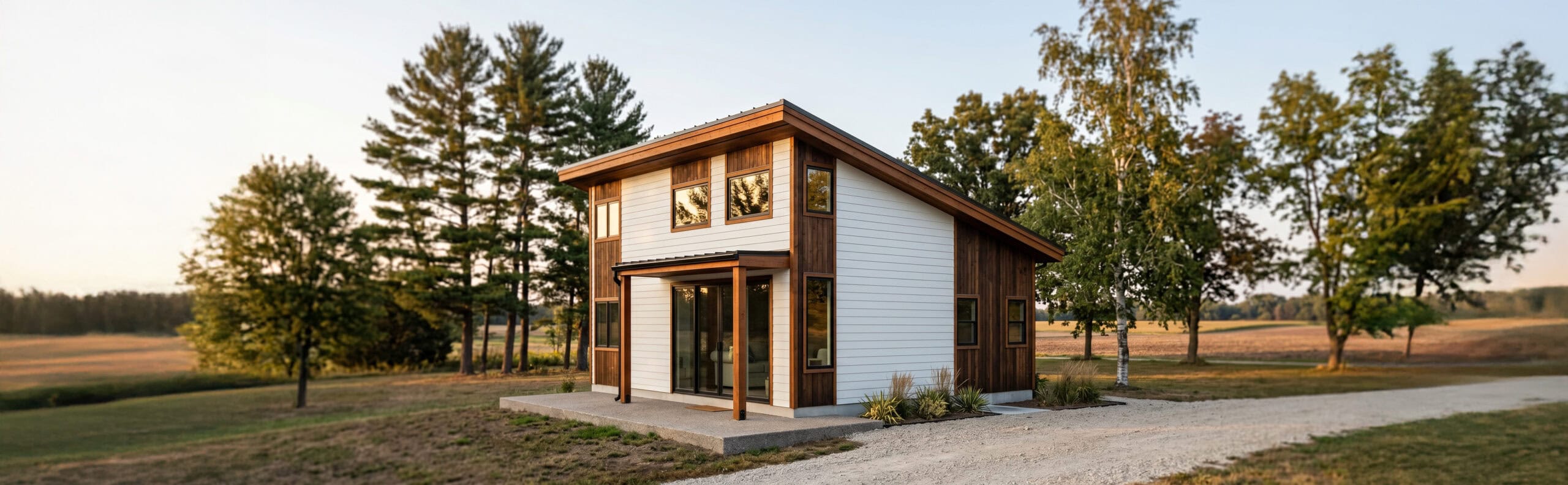 contemporary farmhouse by zip kit homes